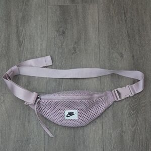 Nike Light Purple Mesh Belt Bag